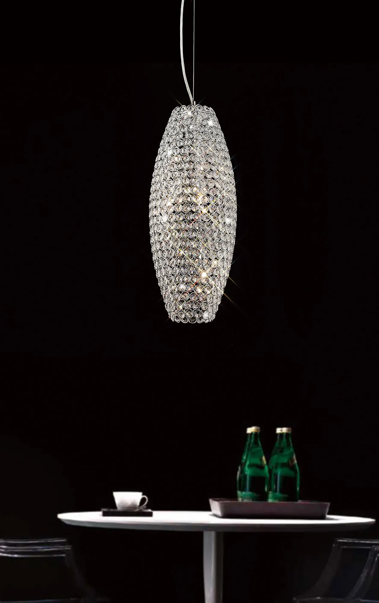 Kos Crystal Floor Lamps Diyas Designer Floor Lamps 